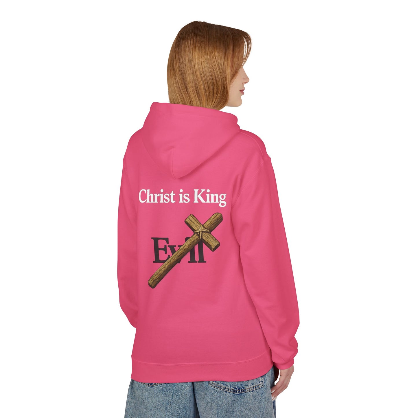 Christ Is King Cross Hoodie