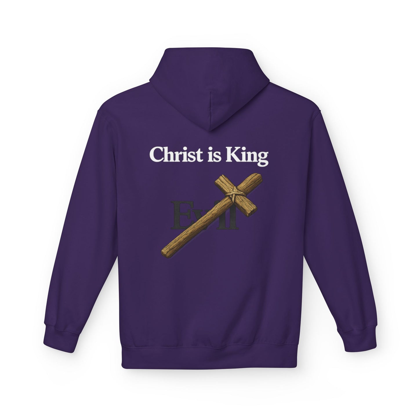 Christ Is King Cross Hoodie