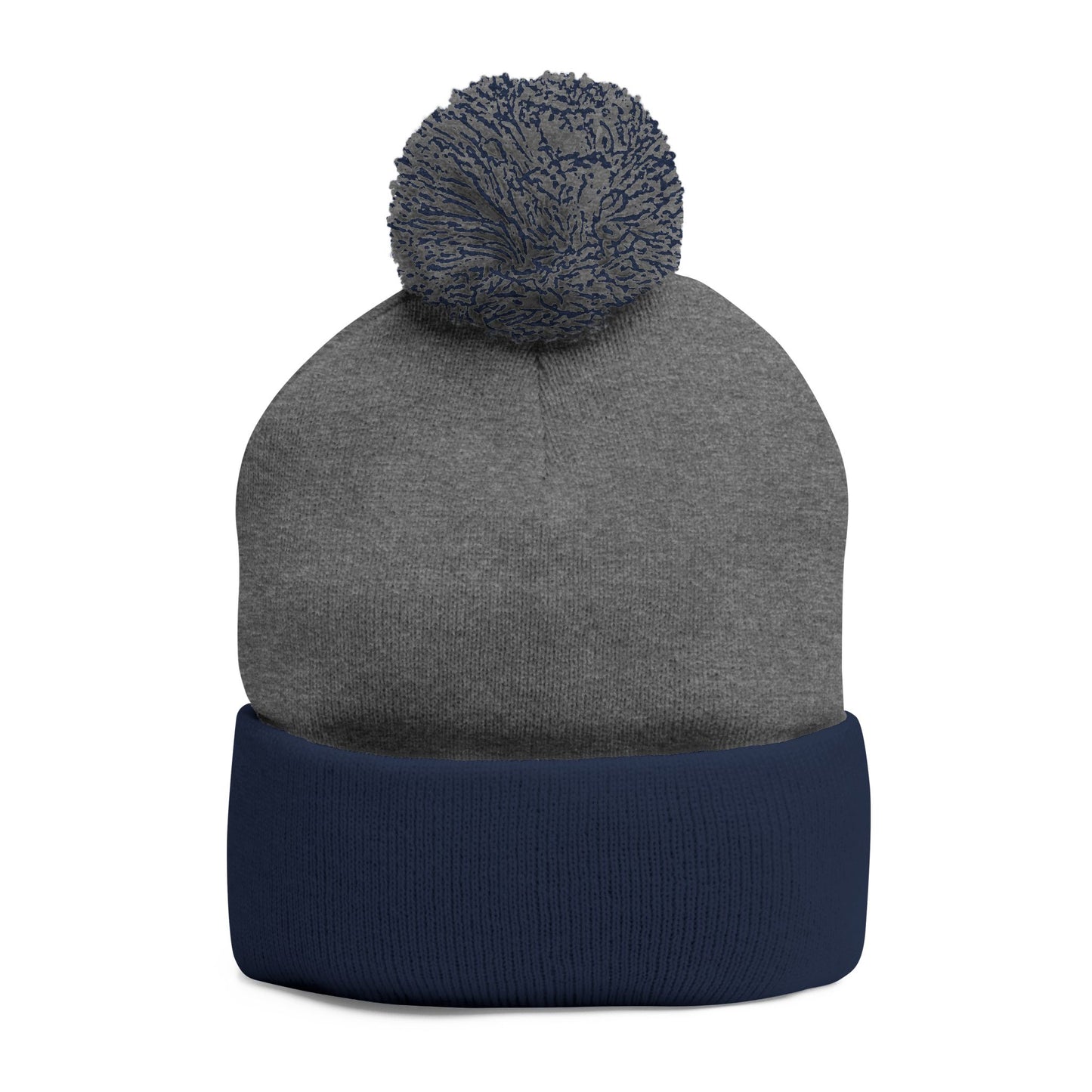 Mama Embroidered Pom-Pom Beanie
