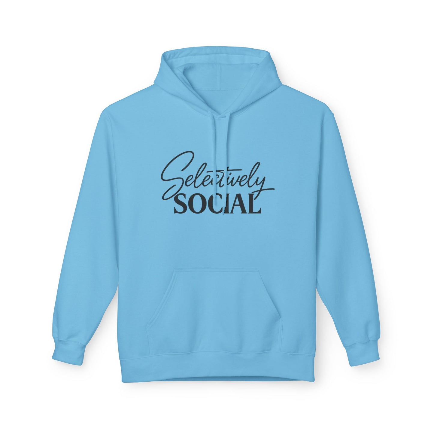 "Selectively Social"  Pullover