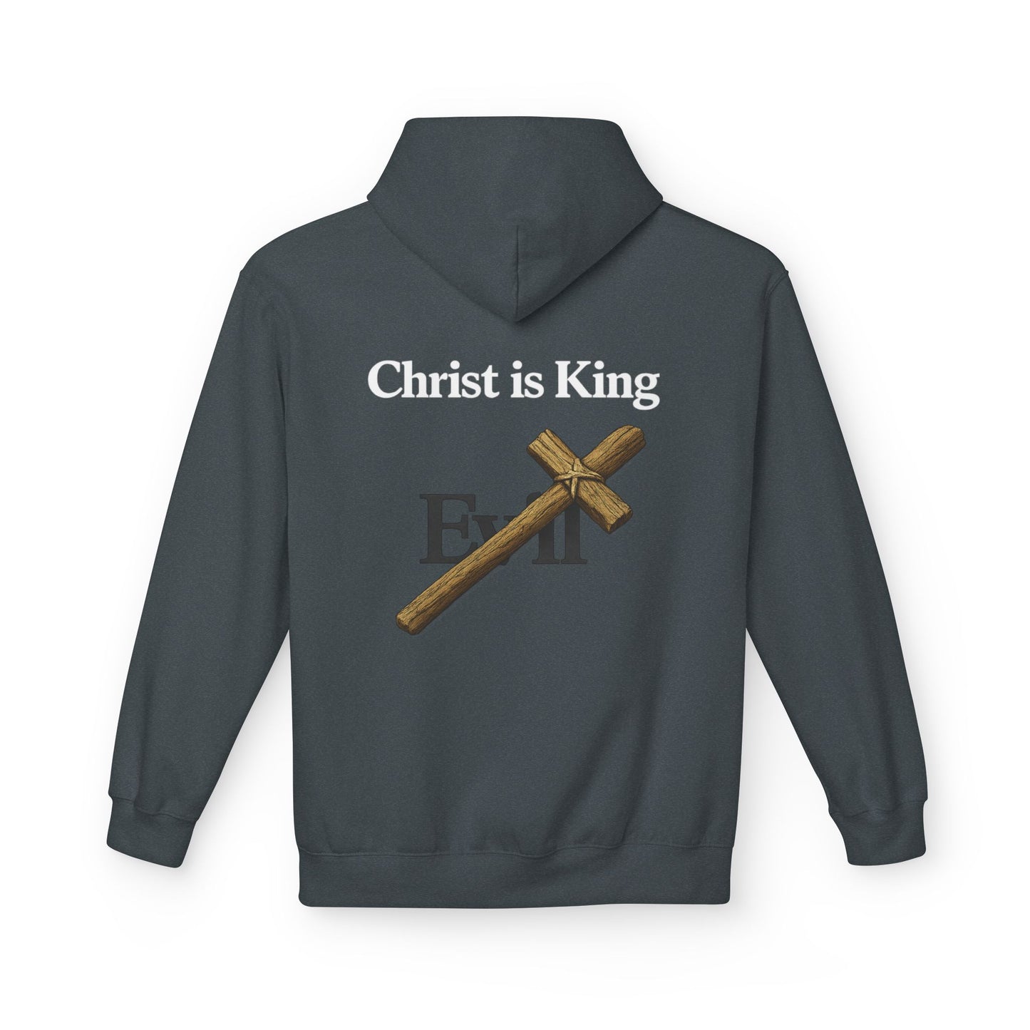 Christ Is King Cross Hoodie