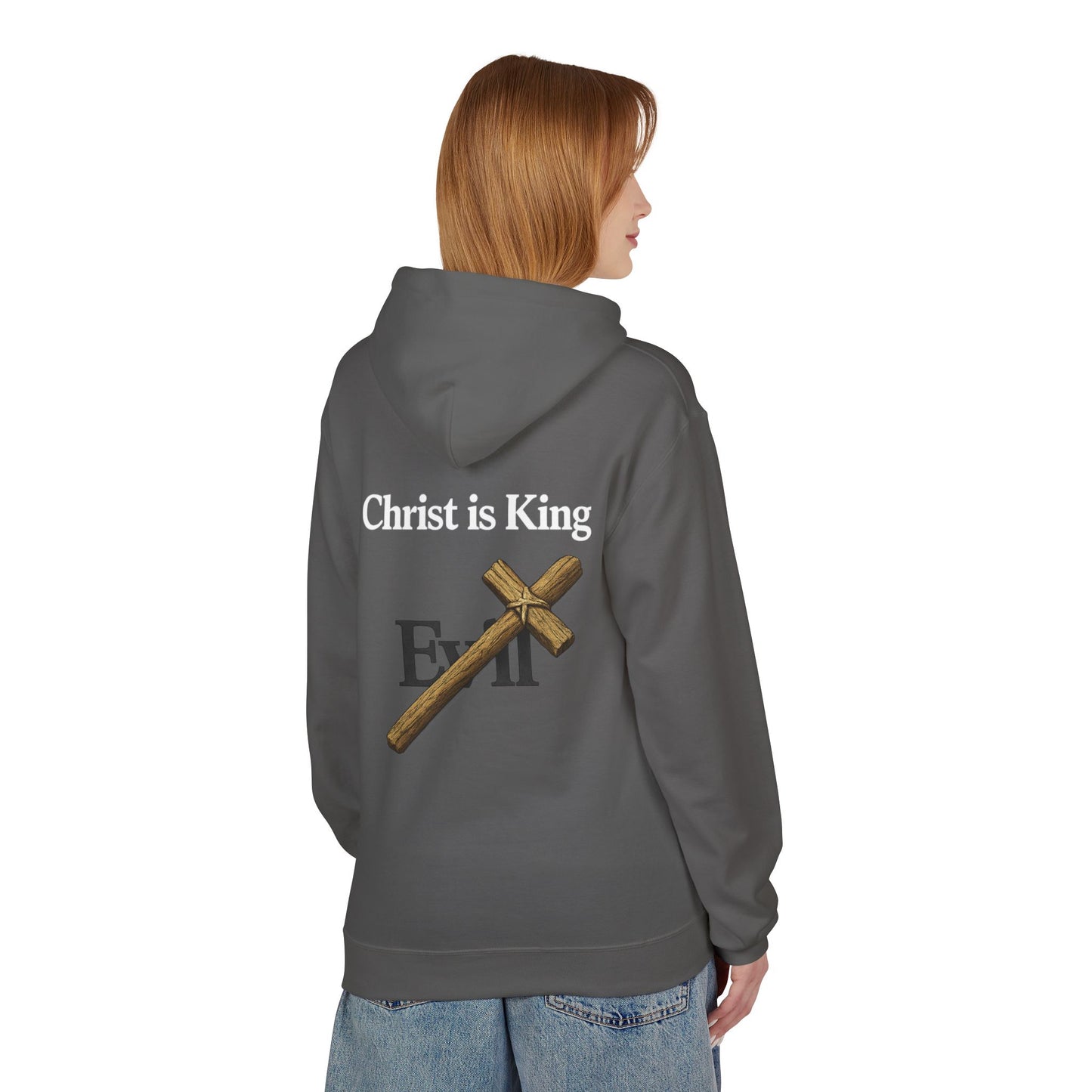 Christ Is King Cross Hoodie
