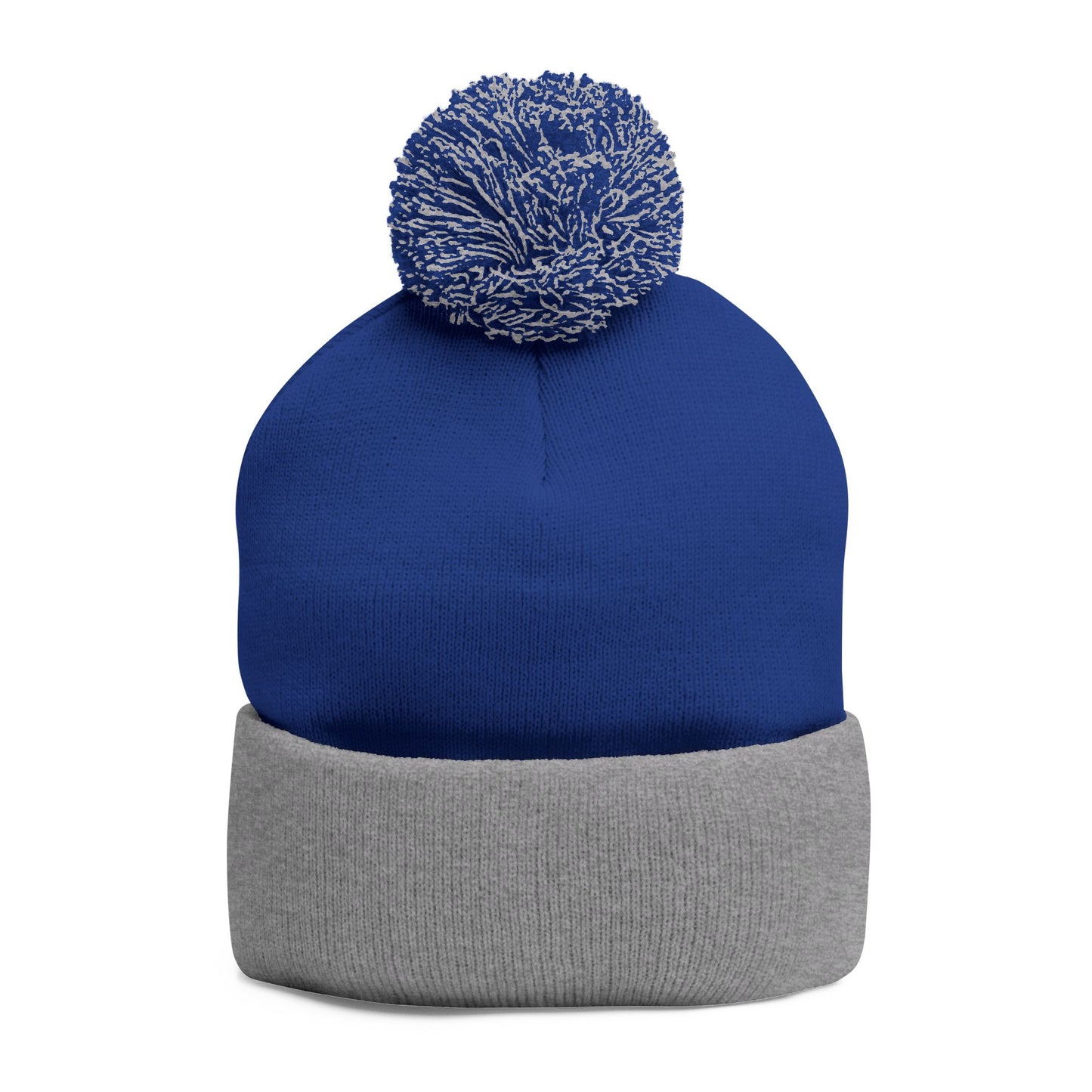 Mama Embroidered Pom-Pom Beanie