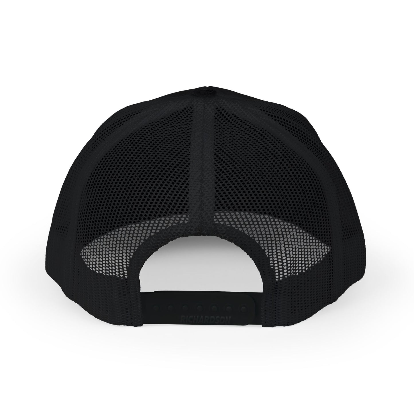 Embroidered Red Jerusalem Cross Trucker Cap