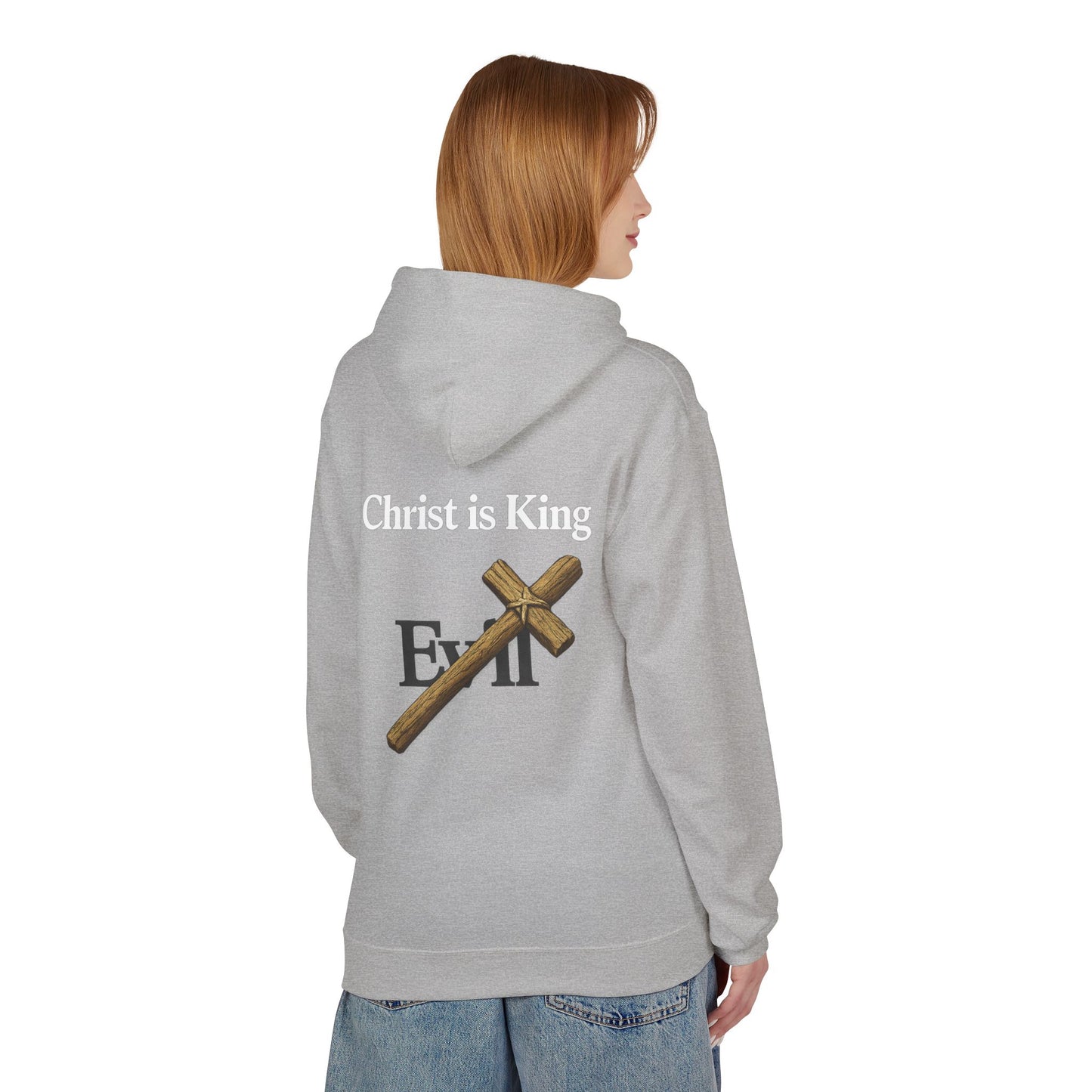 Christ Is King Cross Hoodie