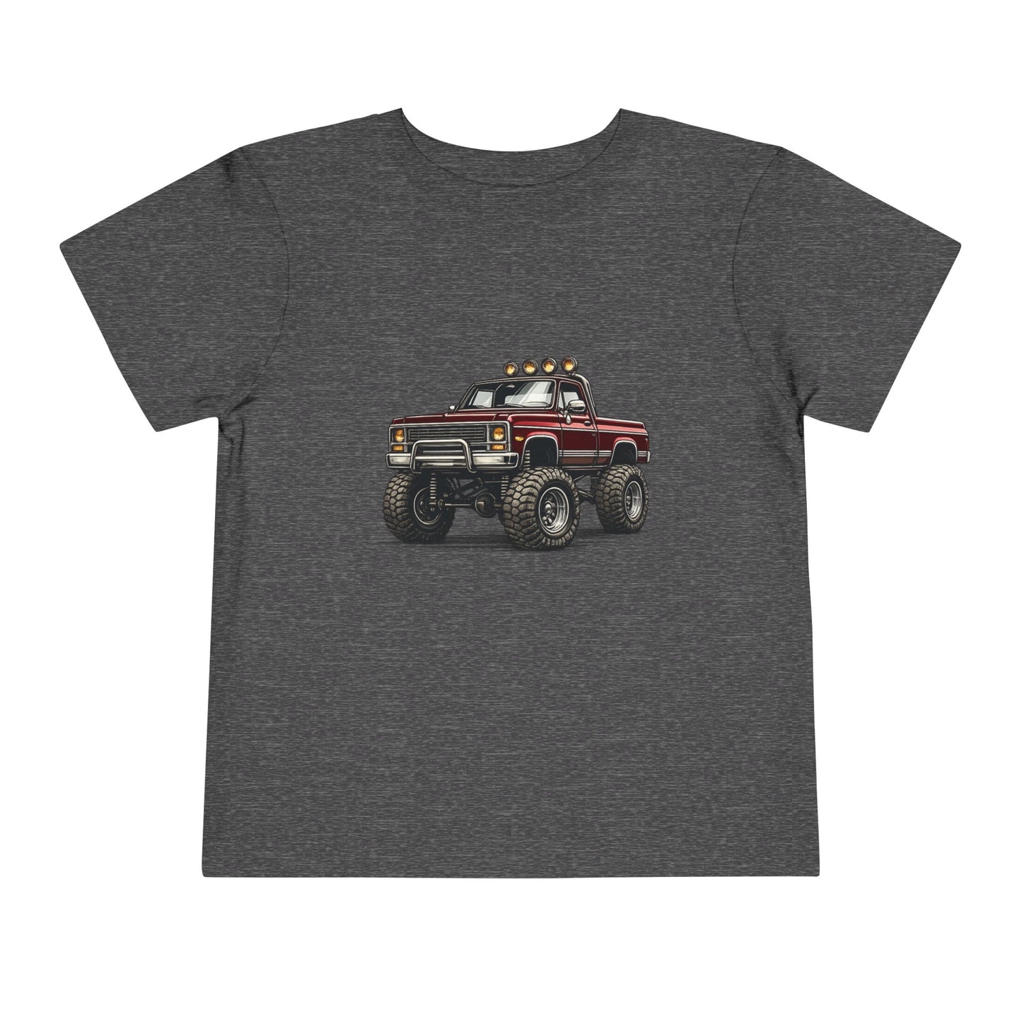 Red Monster Truck Toddler Tee