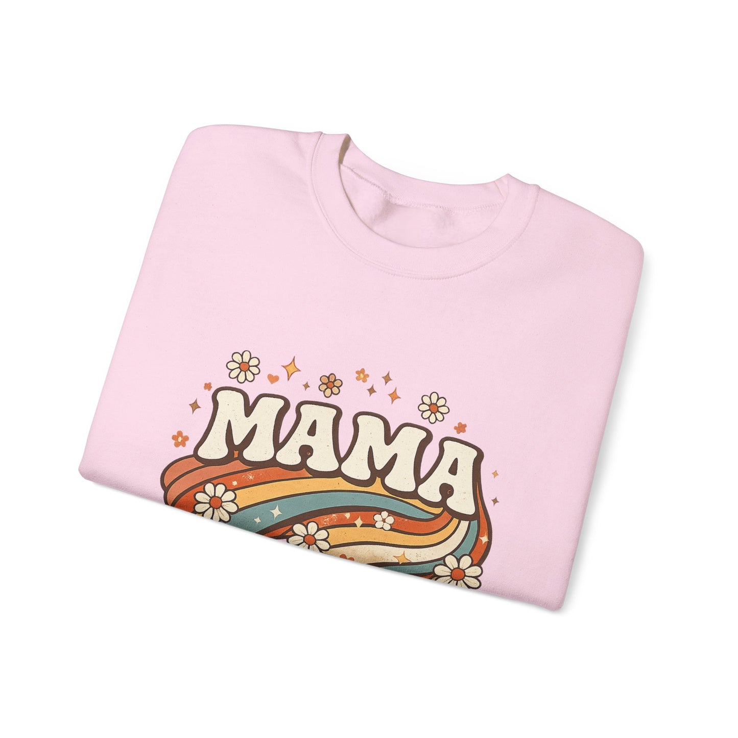 Mama Retro Flower Sweatshirt