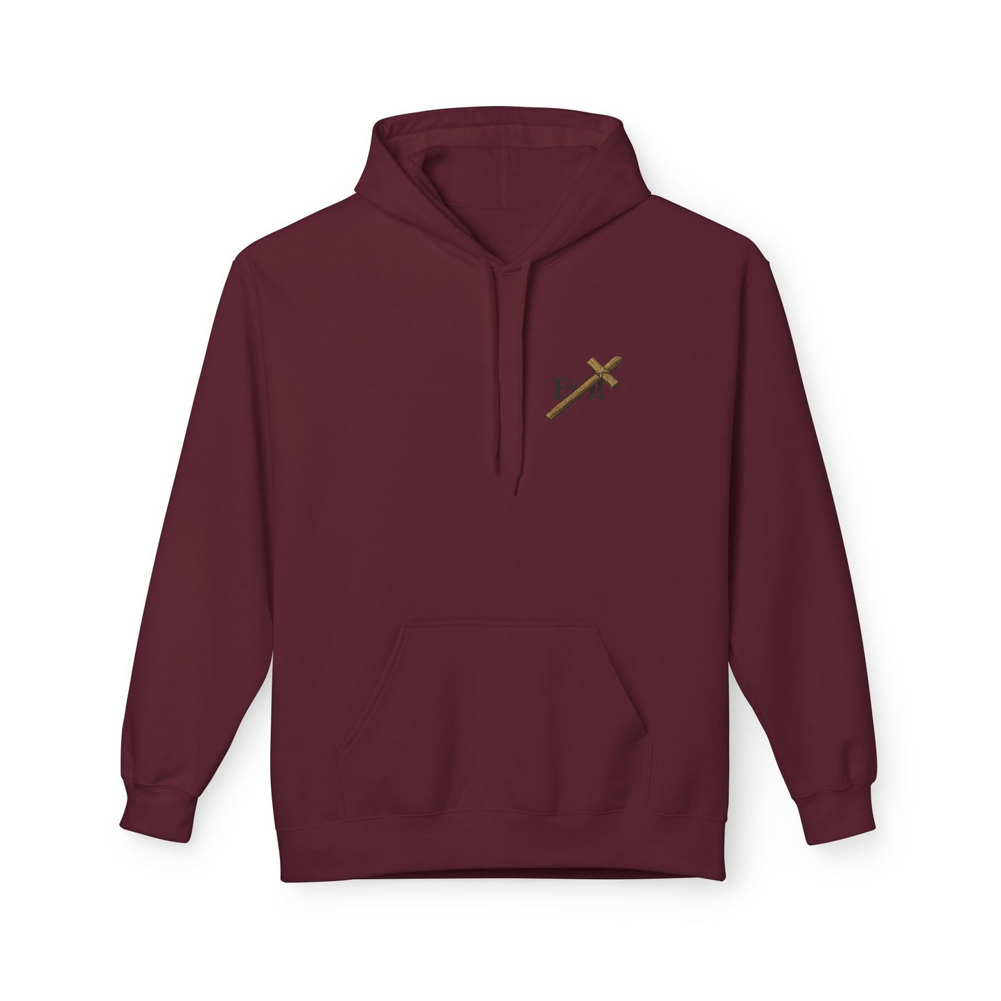 Cross Out Evil Christian Hoodie