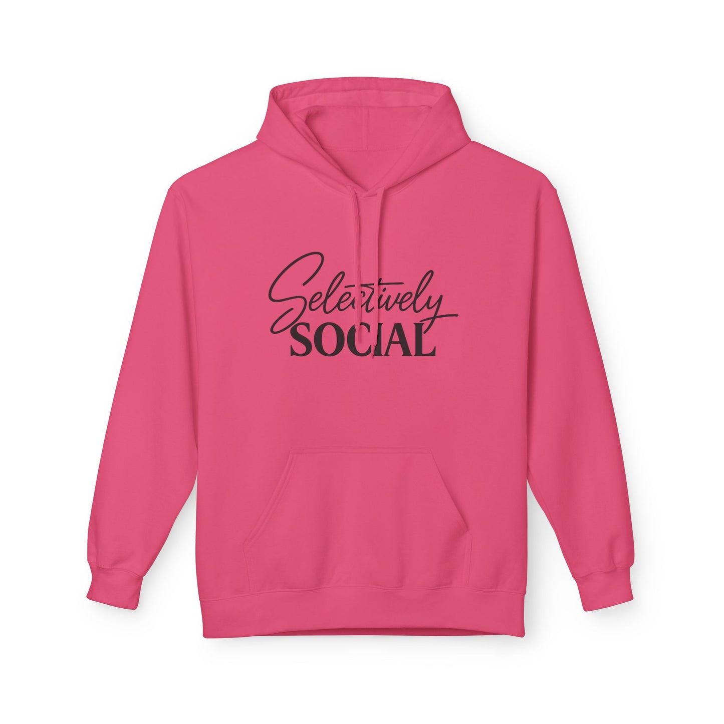 "Selectively Social"  Pullover
