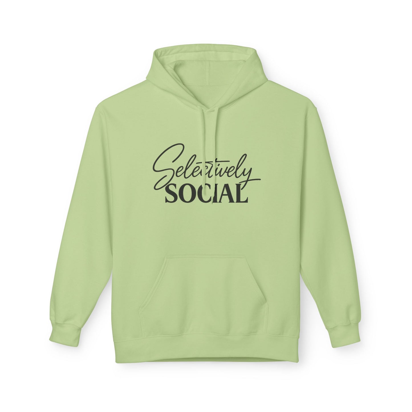 "Selectively Social"  Pullover