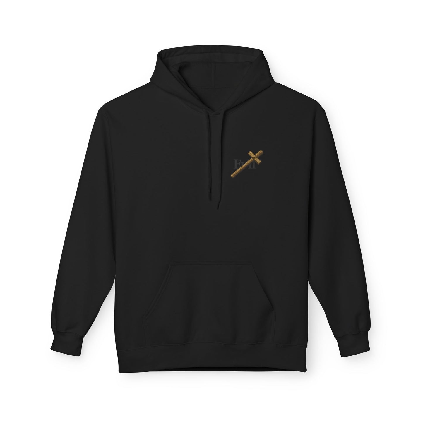 Cross Out Evil Christian Hoodie