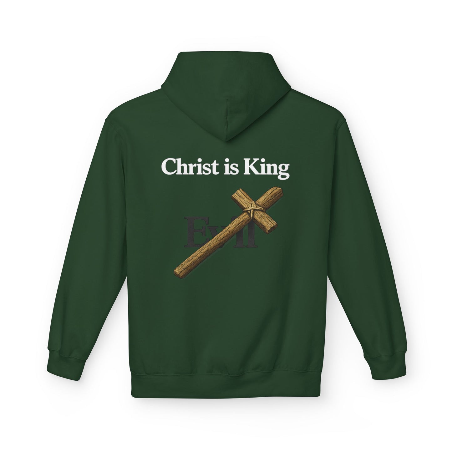 Christ Is King Cross Hoodie