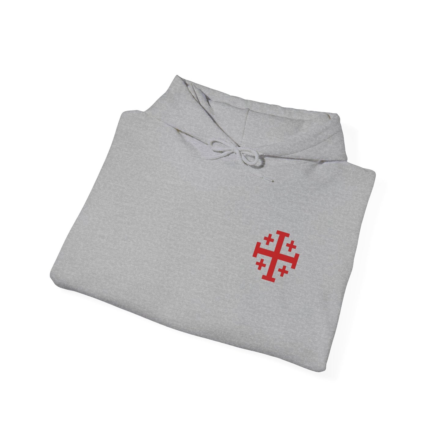 Jerusalem Cross Christ Is King Hoodie
