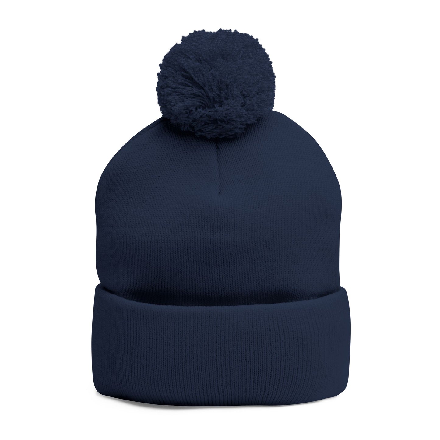 Mama Embroidered Pom-Pom Beanie