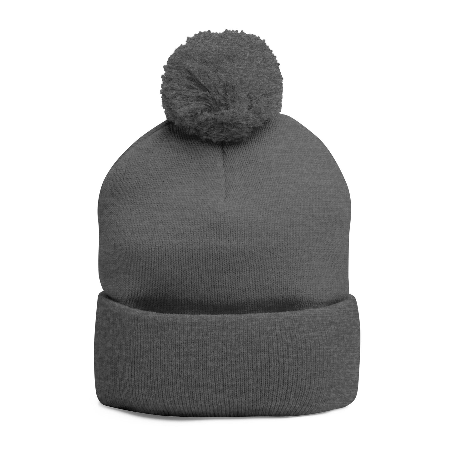 Mama Embroidered Pom-Pom Beanie