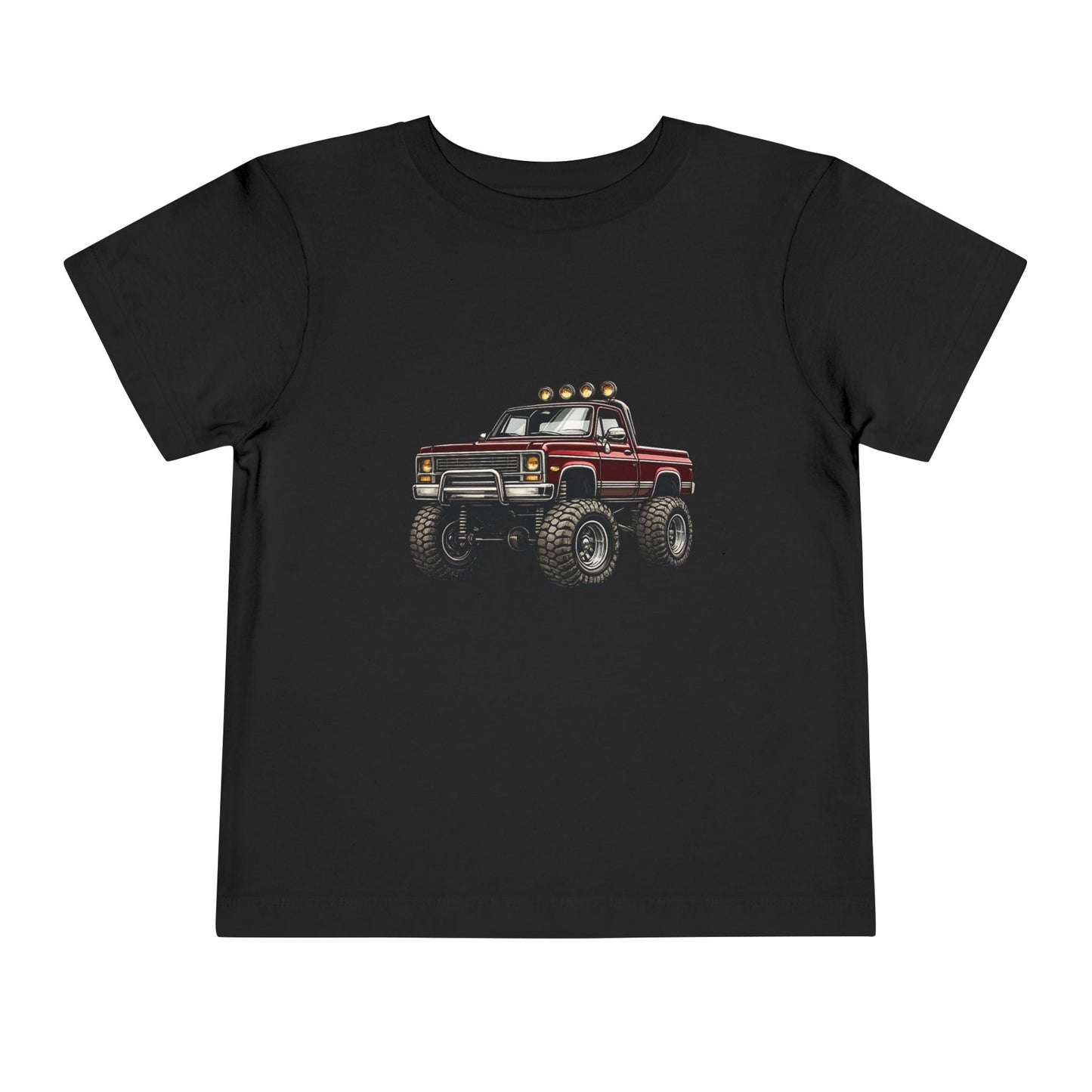 Red Monster Truck Toddler Tee