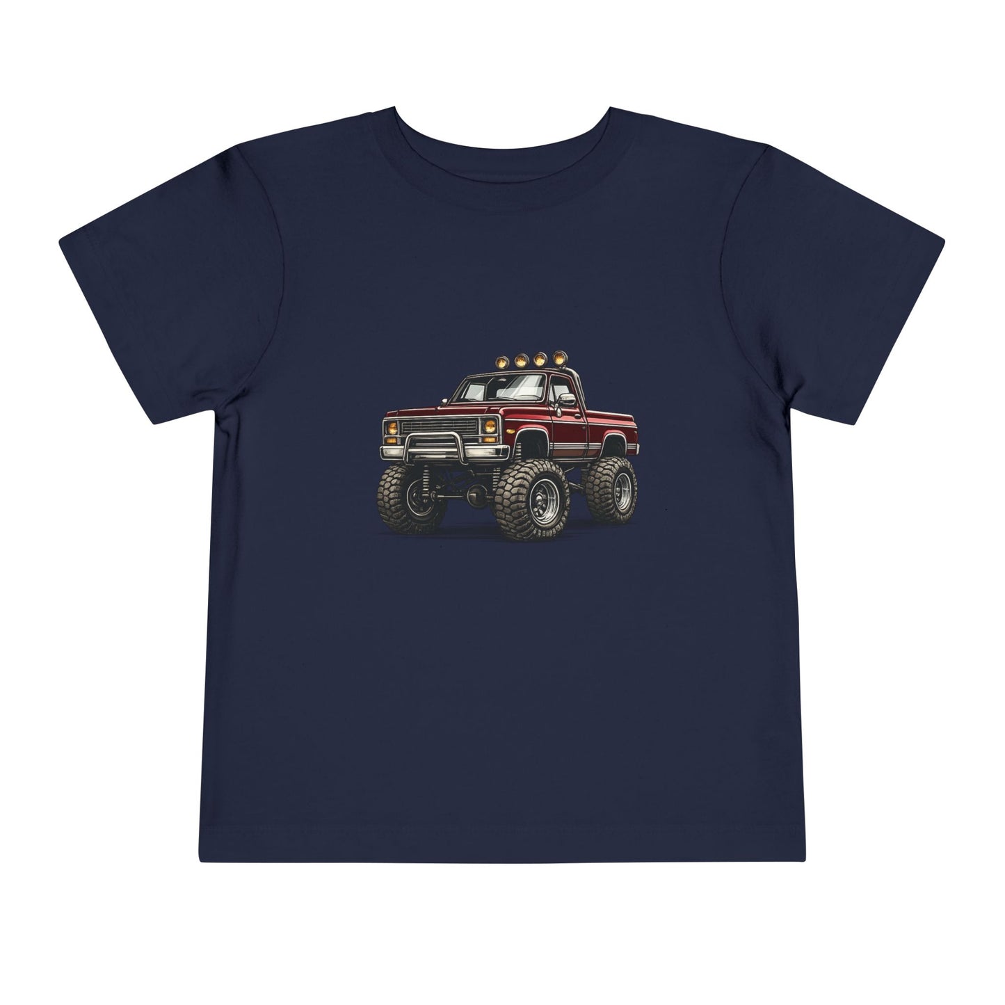 Red Monster Truck Toddler Tee