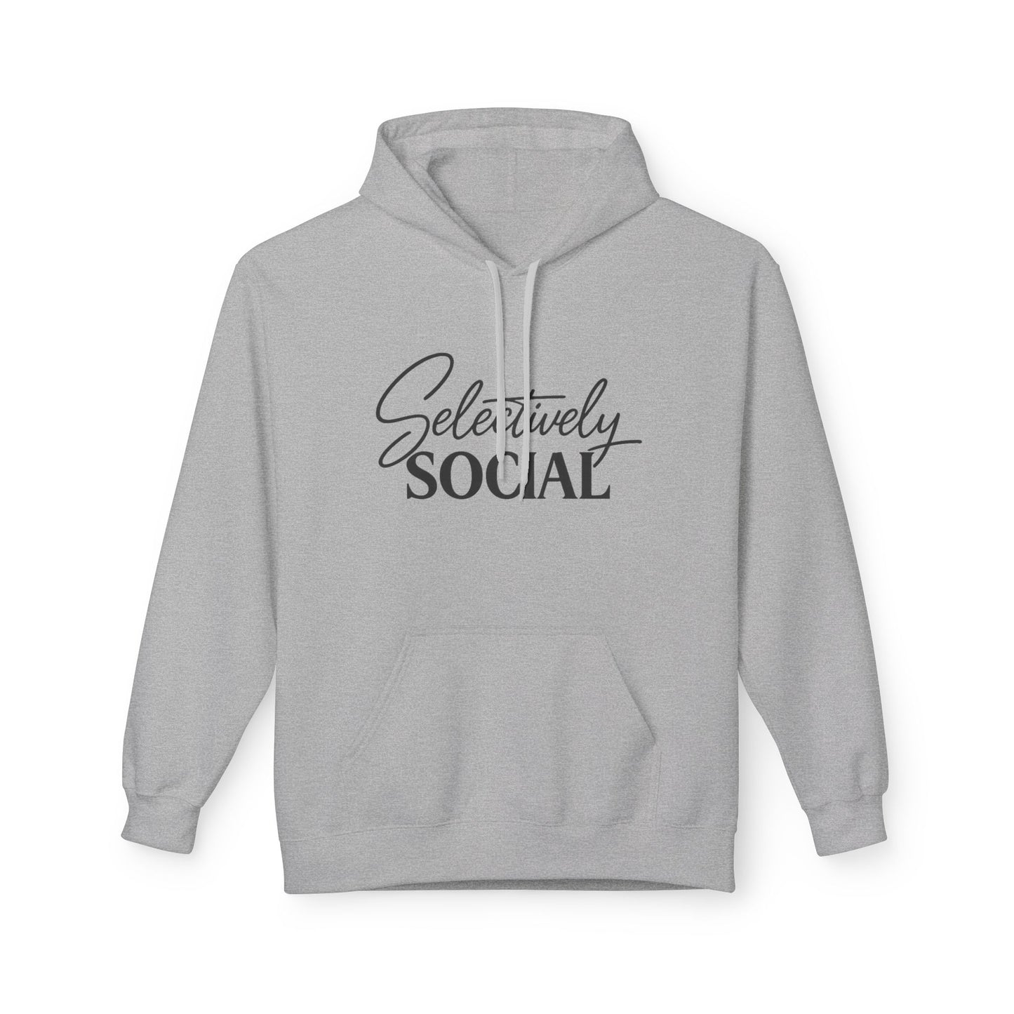 "Selectively Social"  Pullover