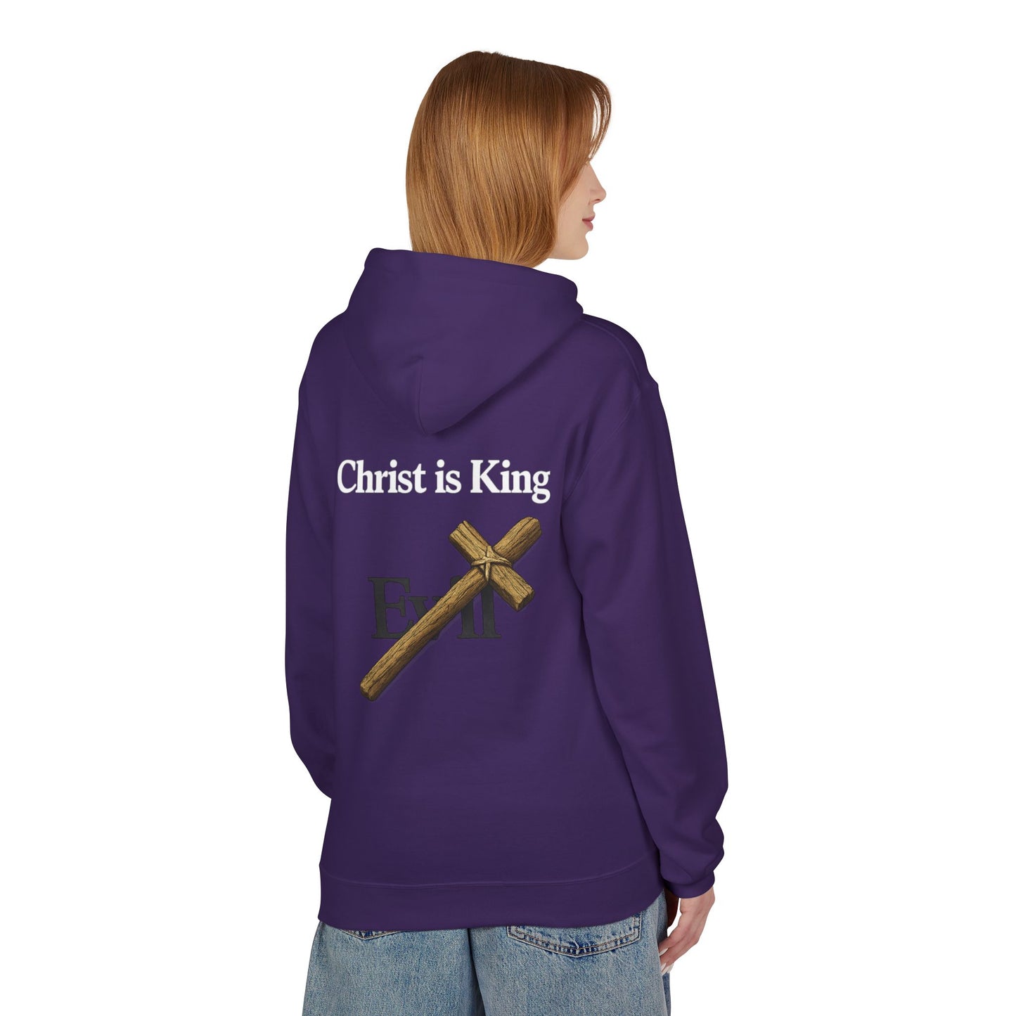 Christ Is King Cross Hoodie