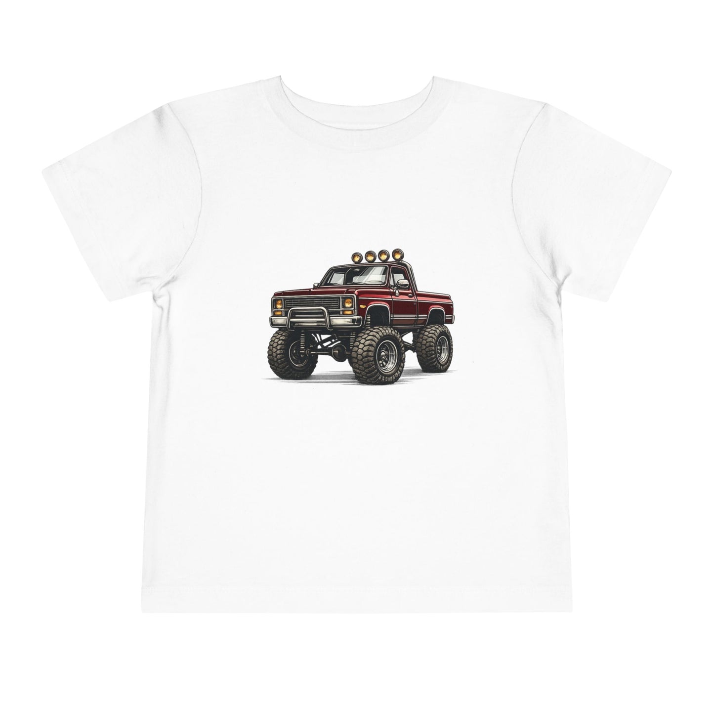 Red Monster Truck Toddler Tee