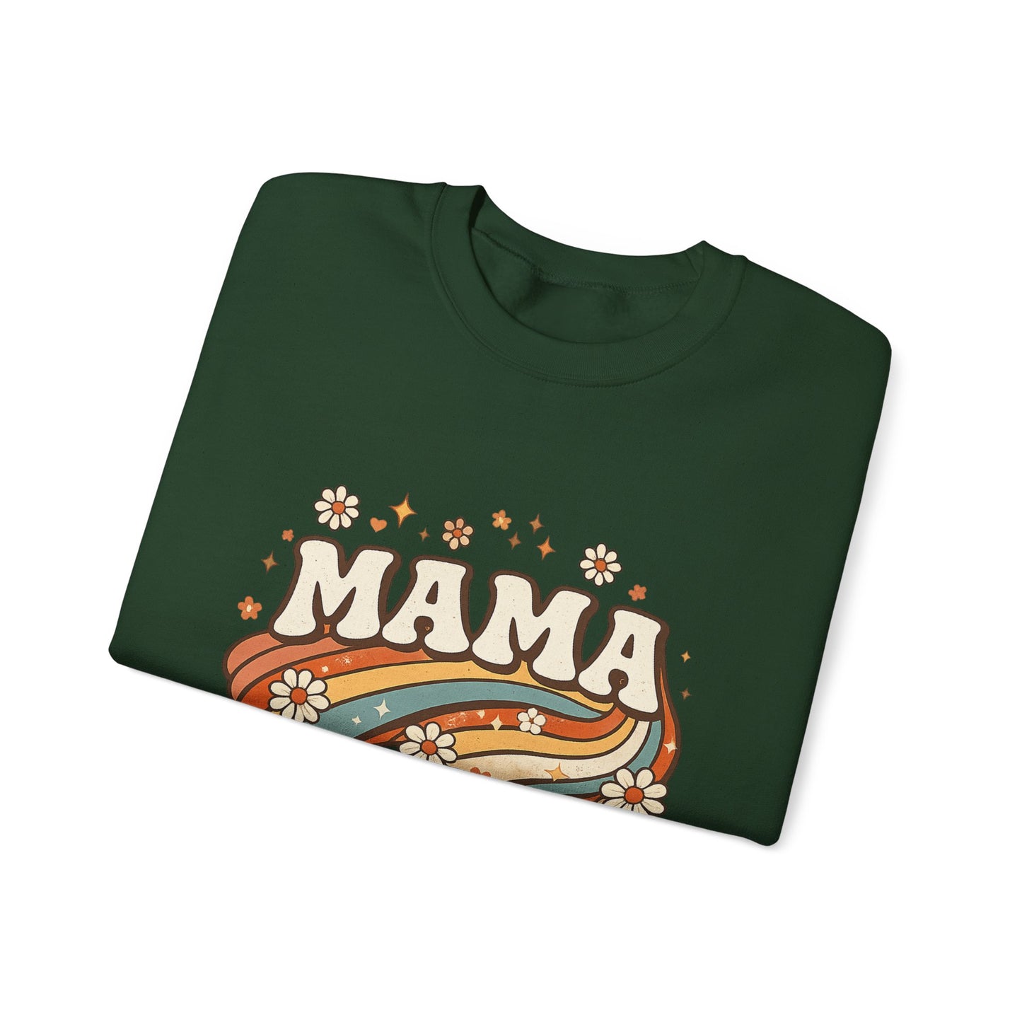 Mama Retro Flower Sweatshirt