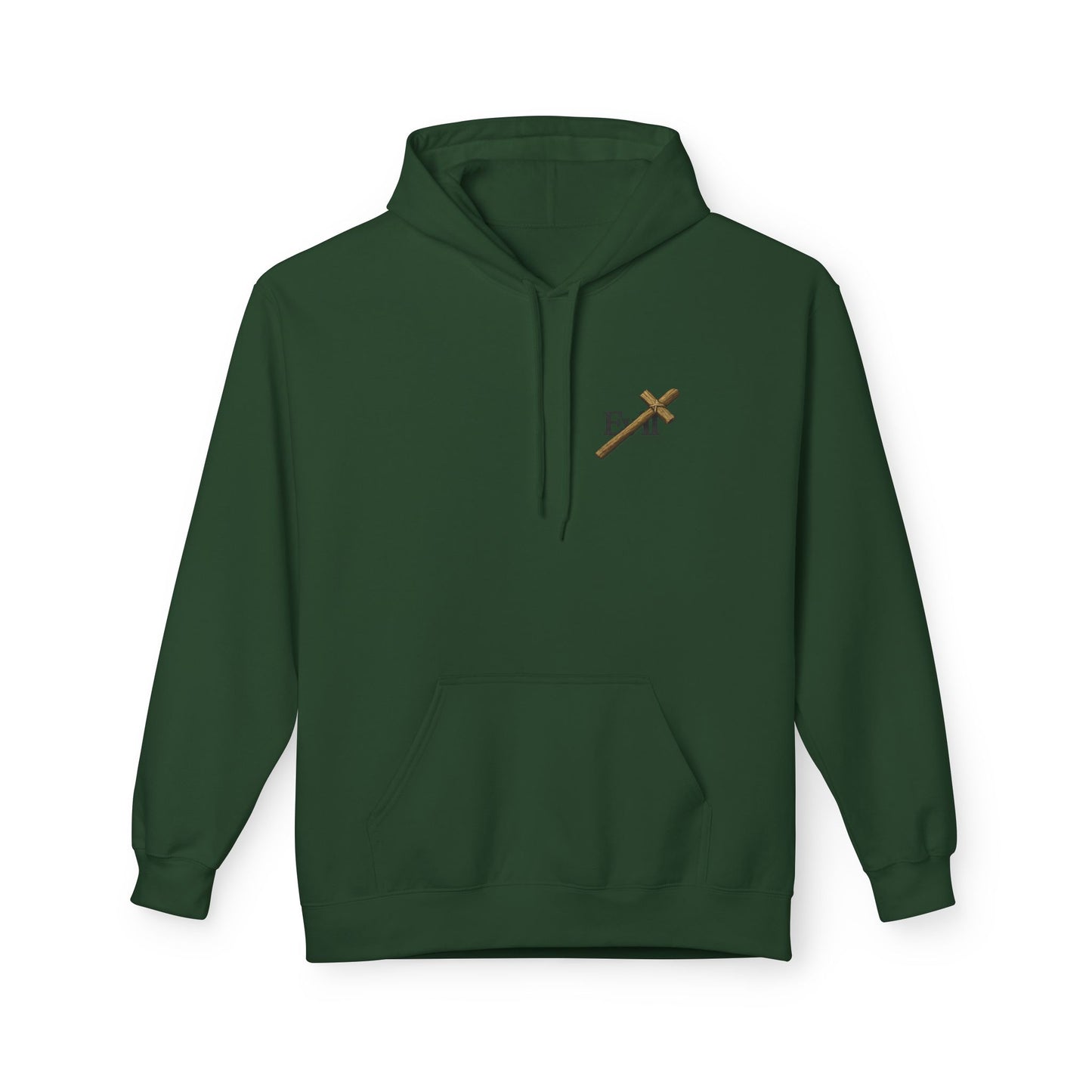 Cross Out Evil Christian Hoodie