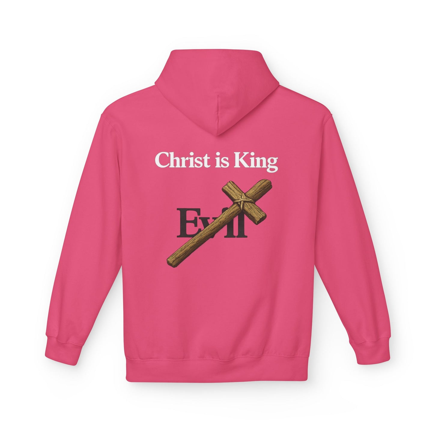 Christ Is King Cross Hoodie