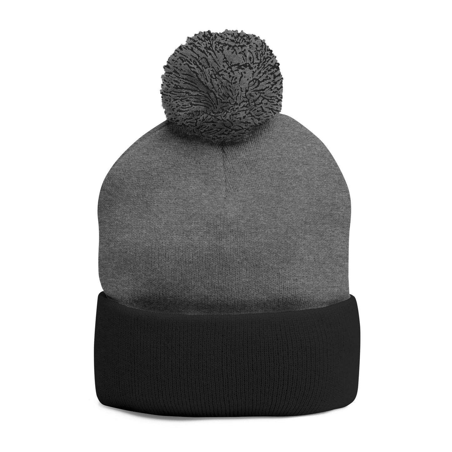 Mama Embroidered Pom-Pom Beanie