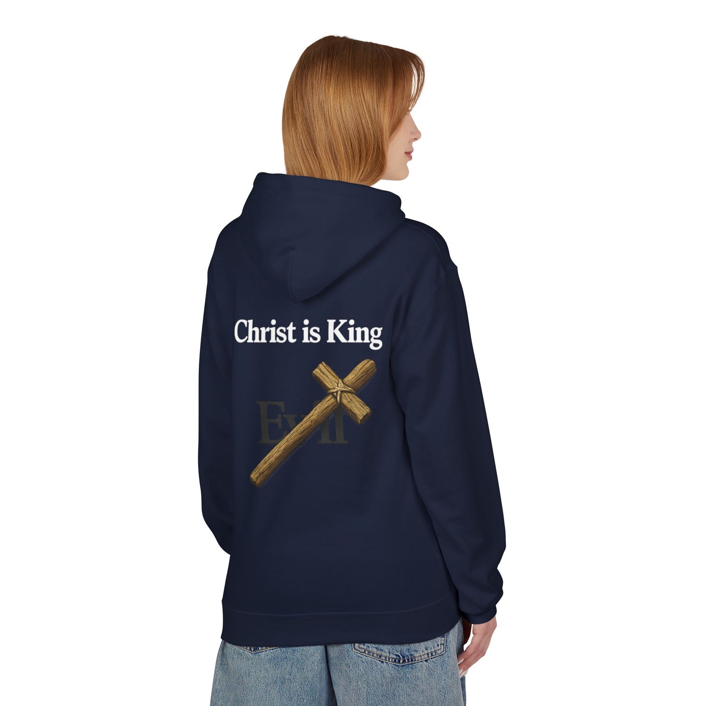 Christ Is King Cross Hoodie