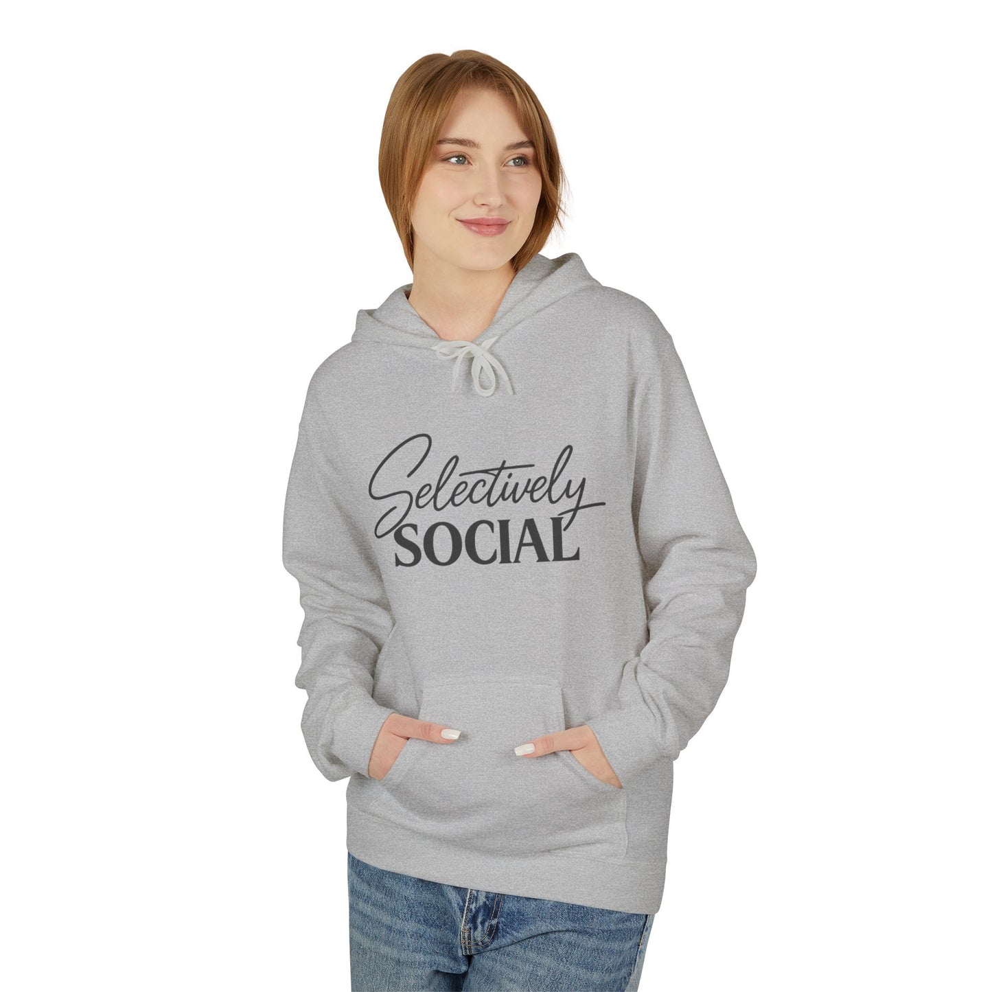 "Selectively Social"  Pullover