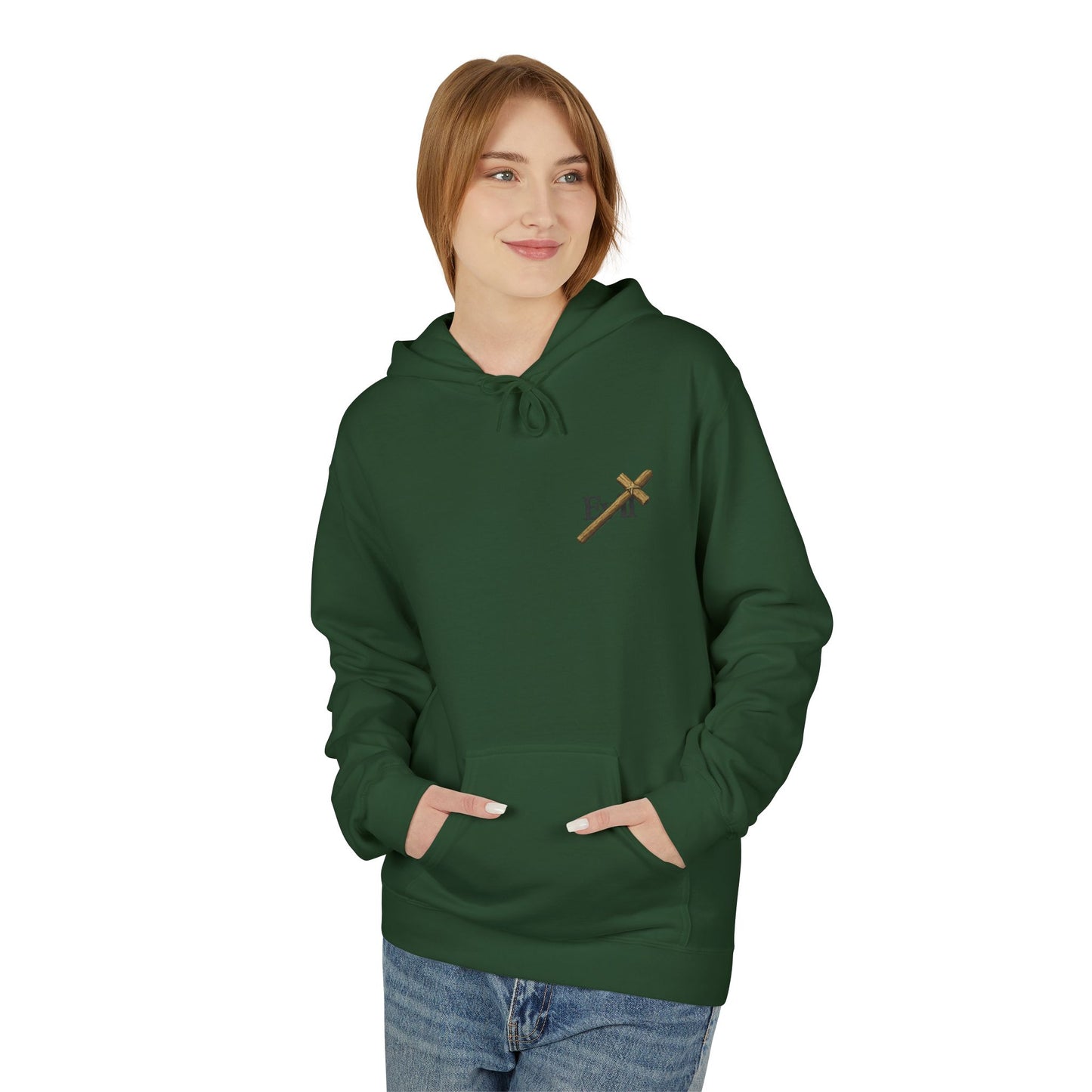 Cross Out Evil Christian Hoodie