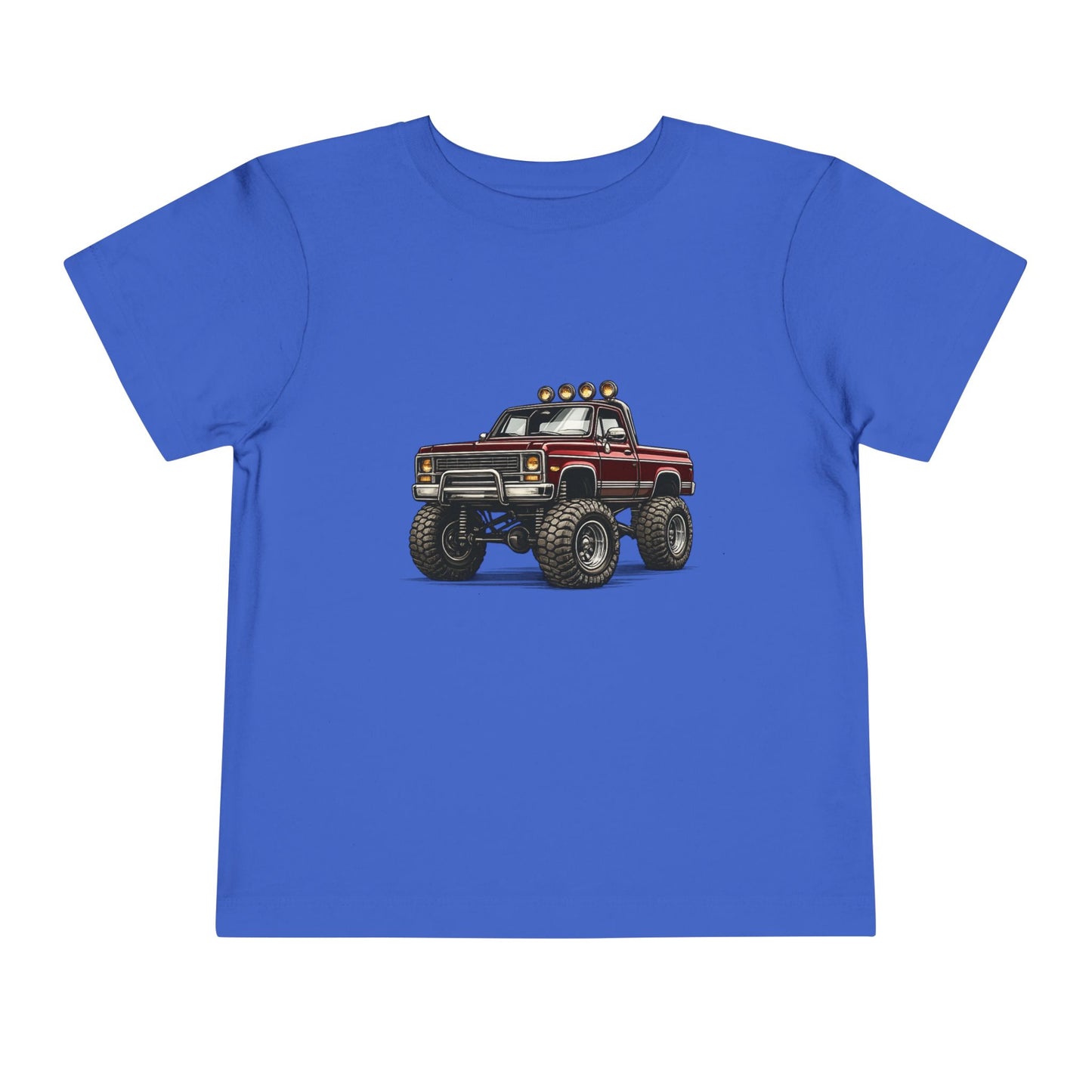Red Monster Truck Toddler Tee