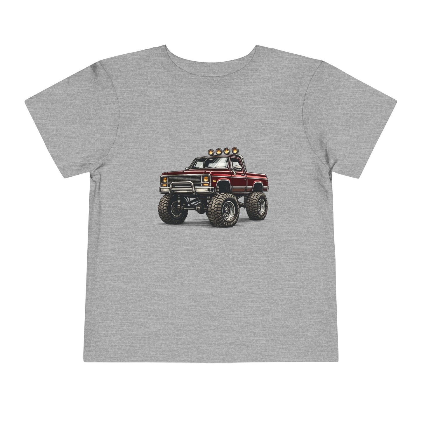 Red Monster Truck Toddler Tee