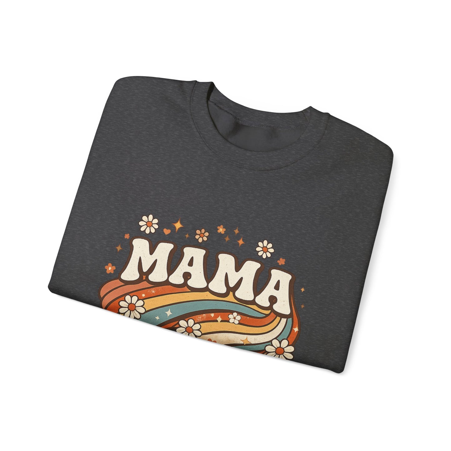 Mama Retro Flower Sweatshirt