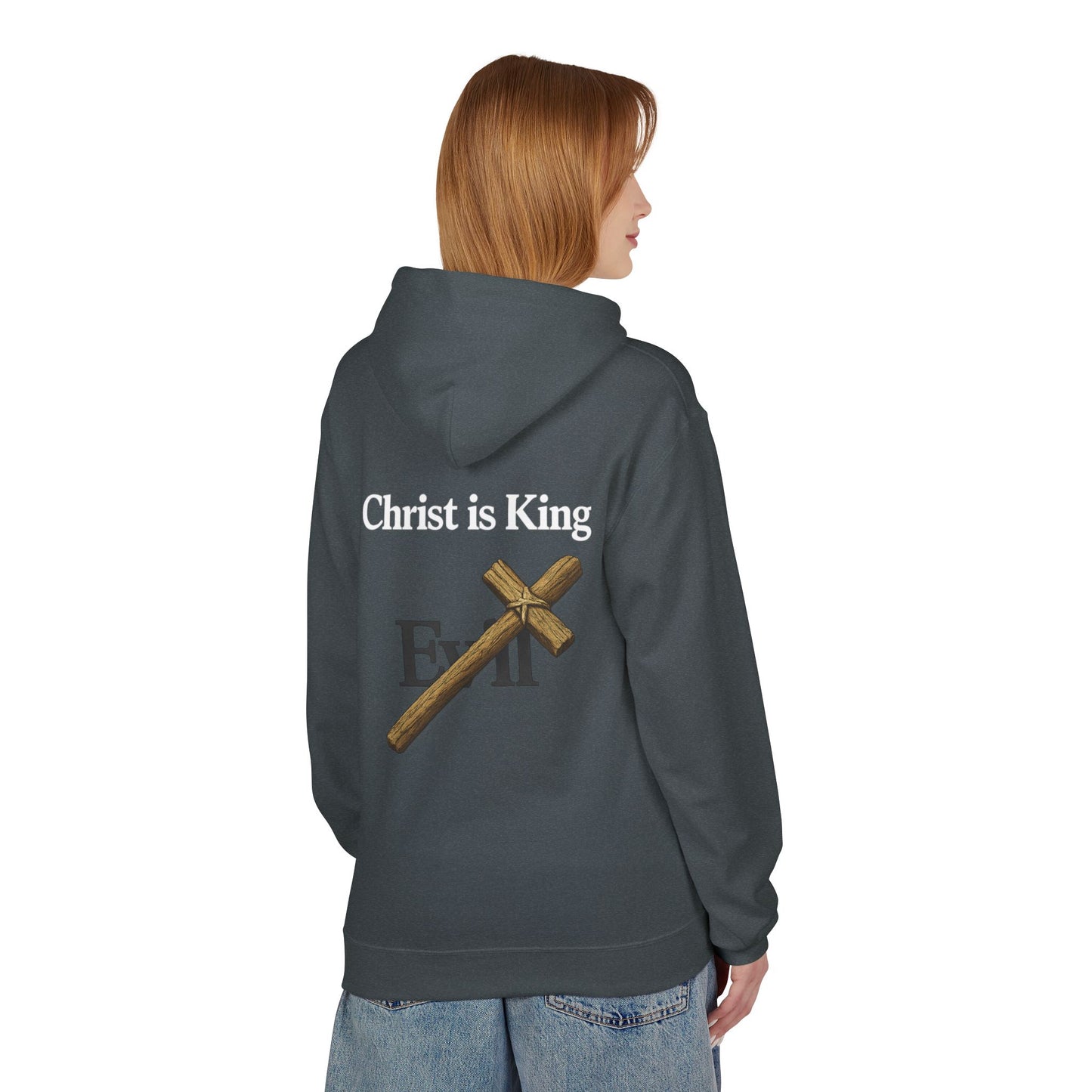 Christ Is King Cross Hoodie