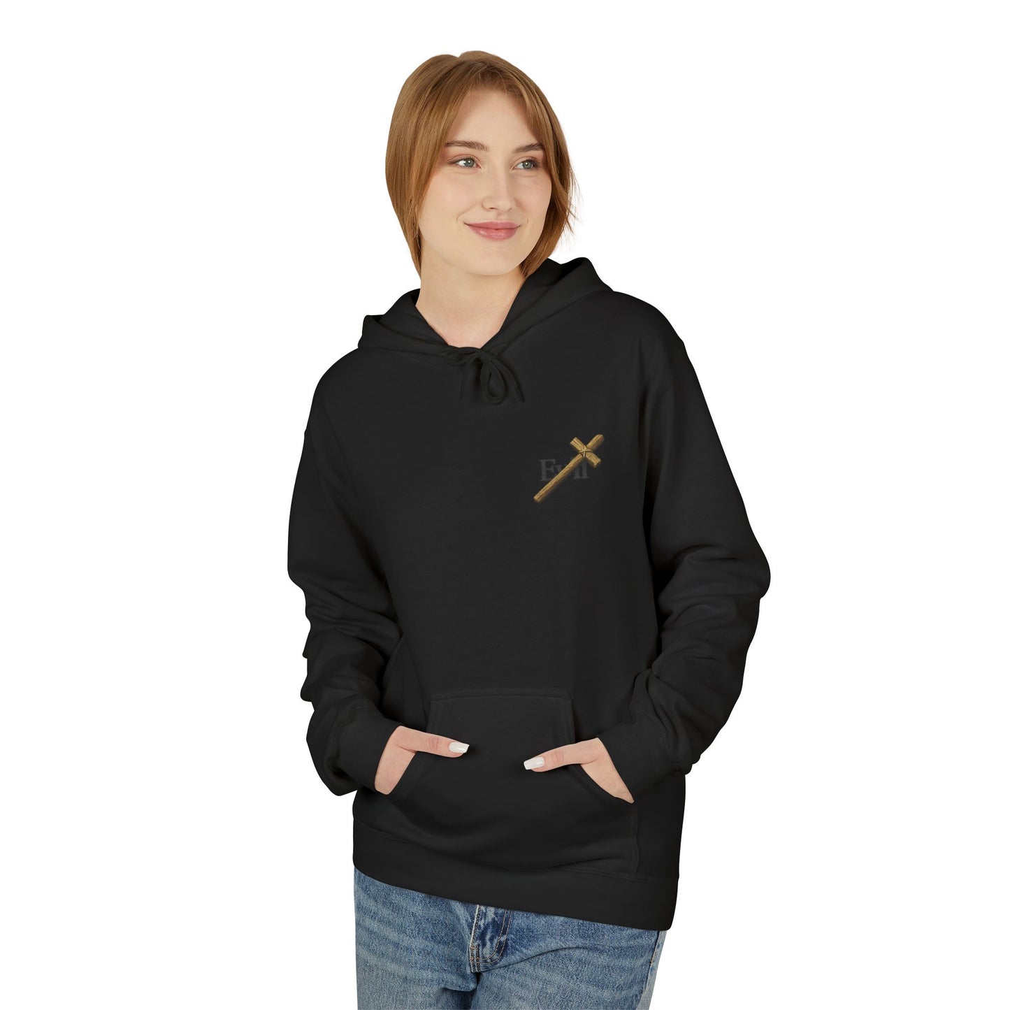 Cross Out Evil Christian Hoodie