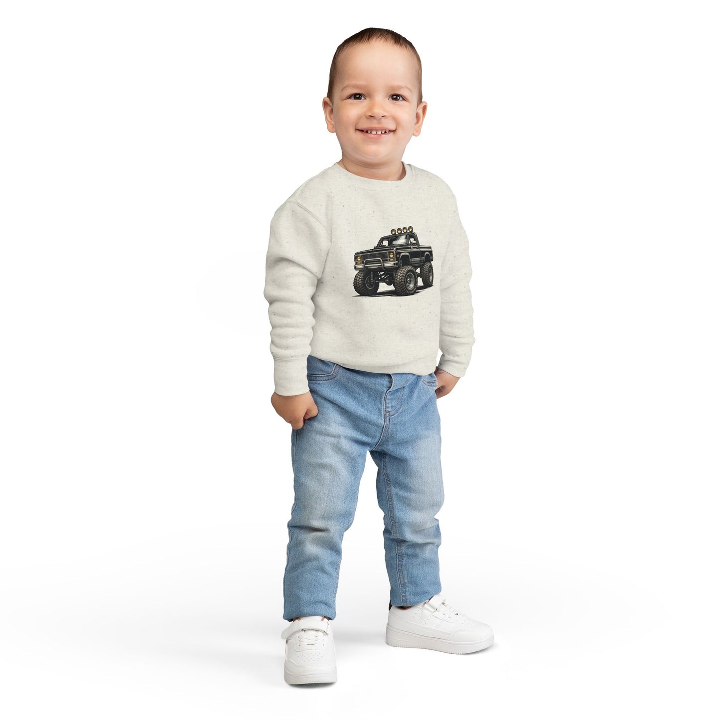 Toddler Sweatshirt Classic Truck Crewneck for Kids