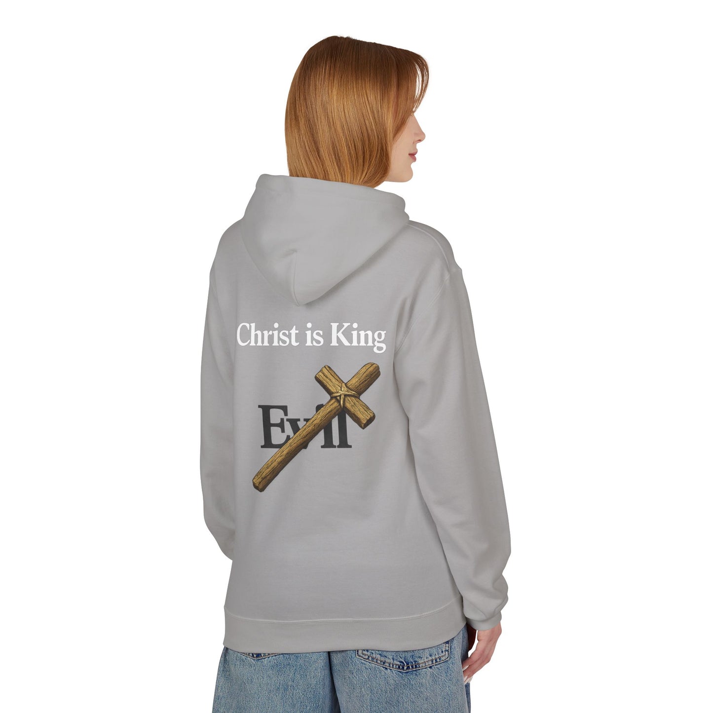 Christ Is King Cross Hoodie