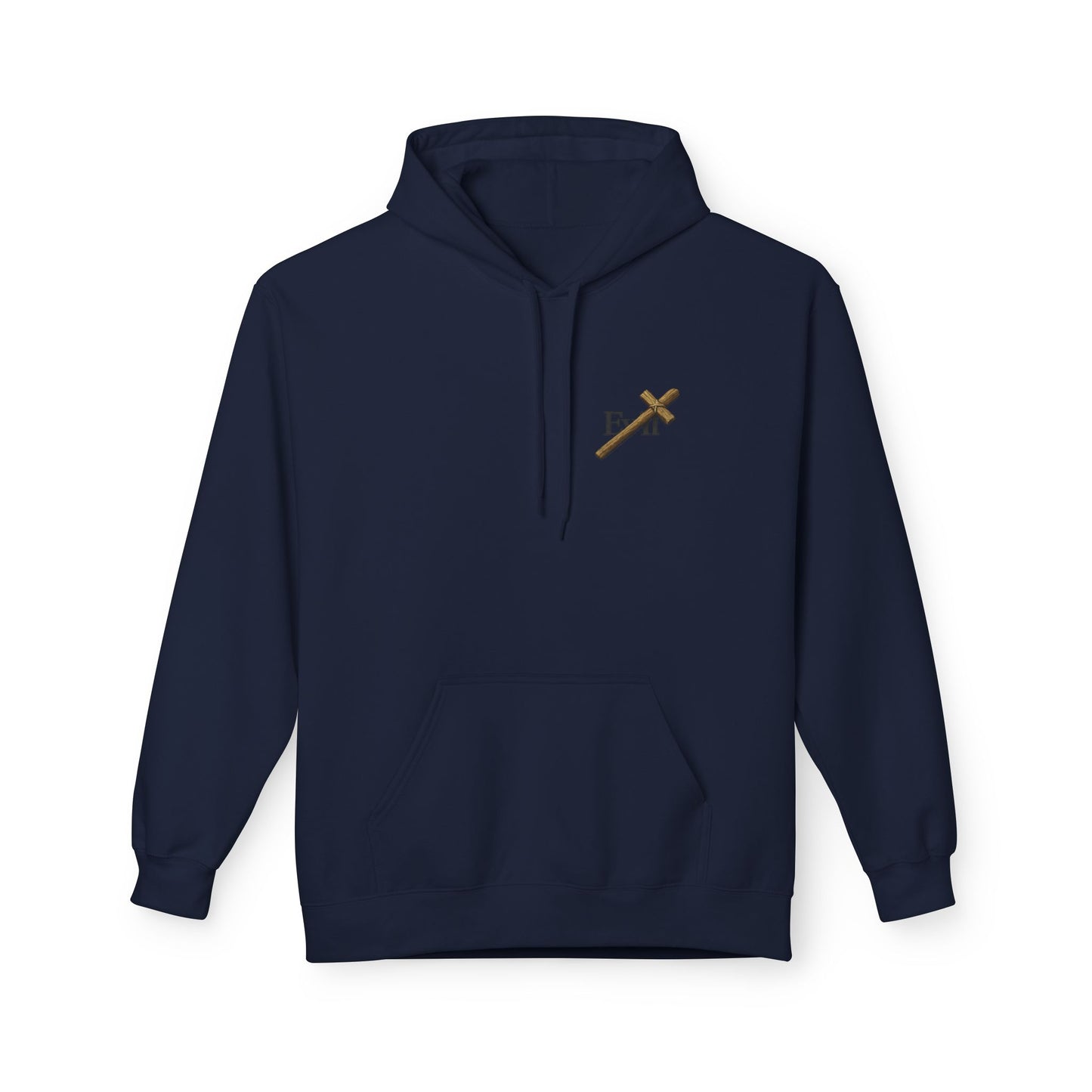 Cross Out Evil Christian Hoodie