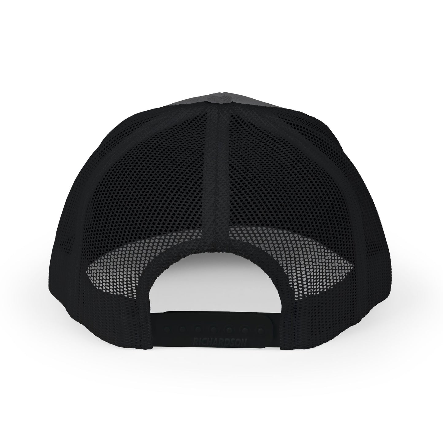 Embroidered Red Jerusalem Cross Trucker Cap