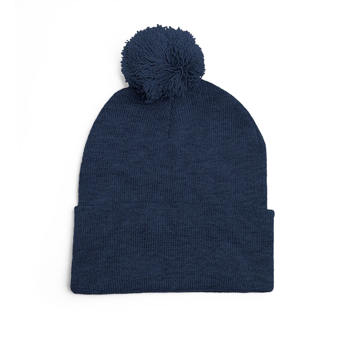 Mama Embroidered Pom-Pom Beanie