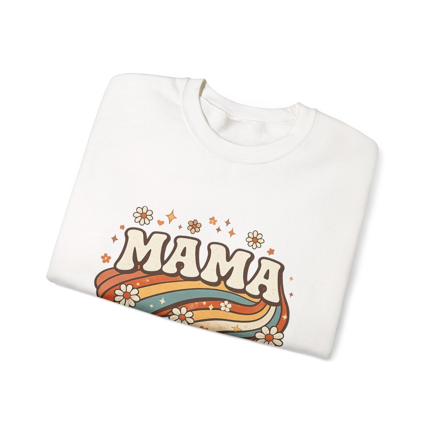 Mama Retro Flower Sweatshirt