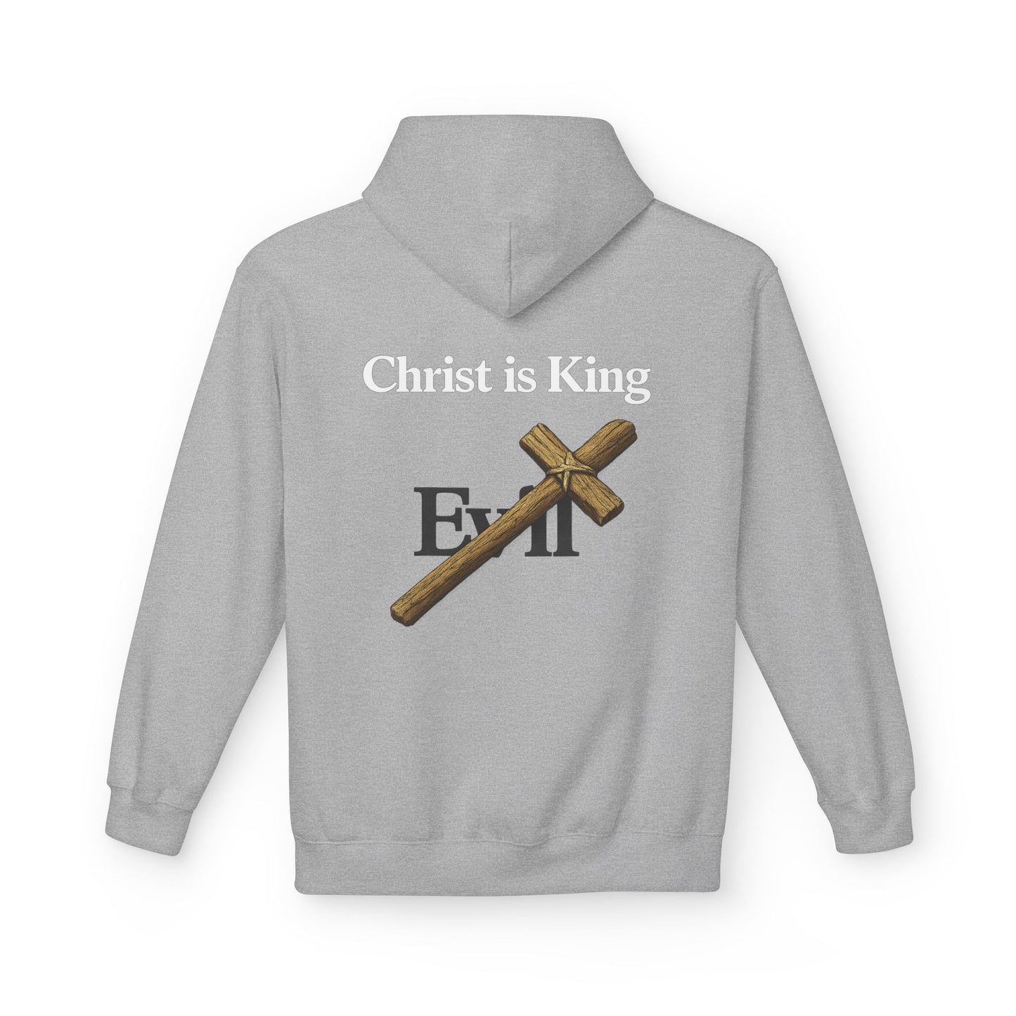 Christ Is King Cross Hoodie