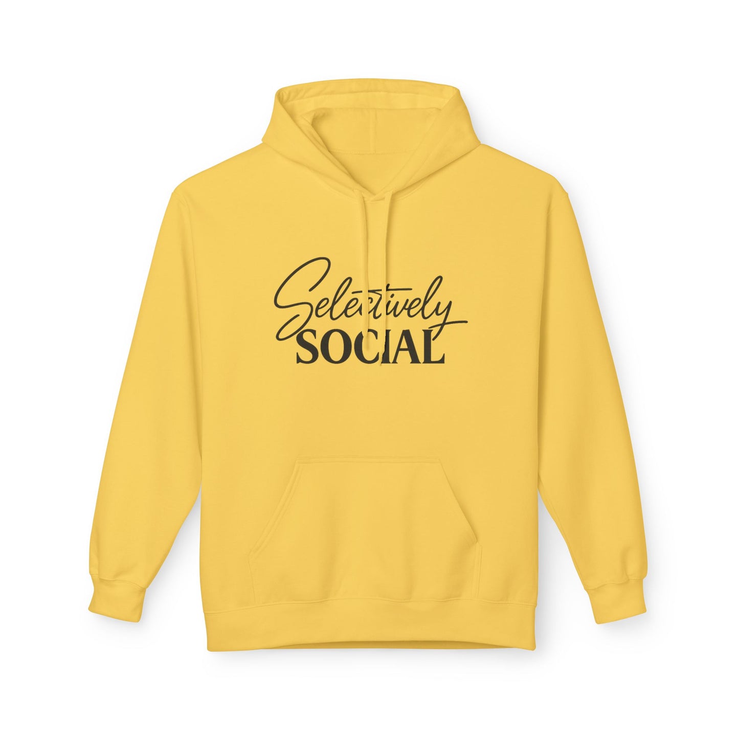 "Selectively Social"  Pullover