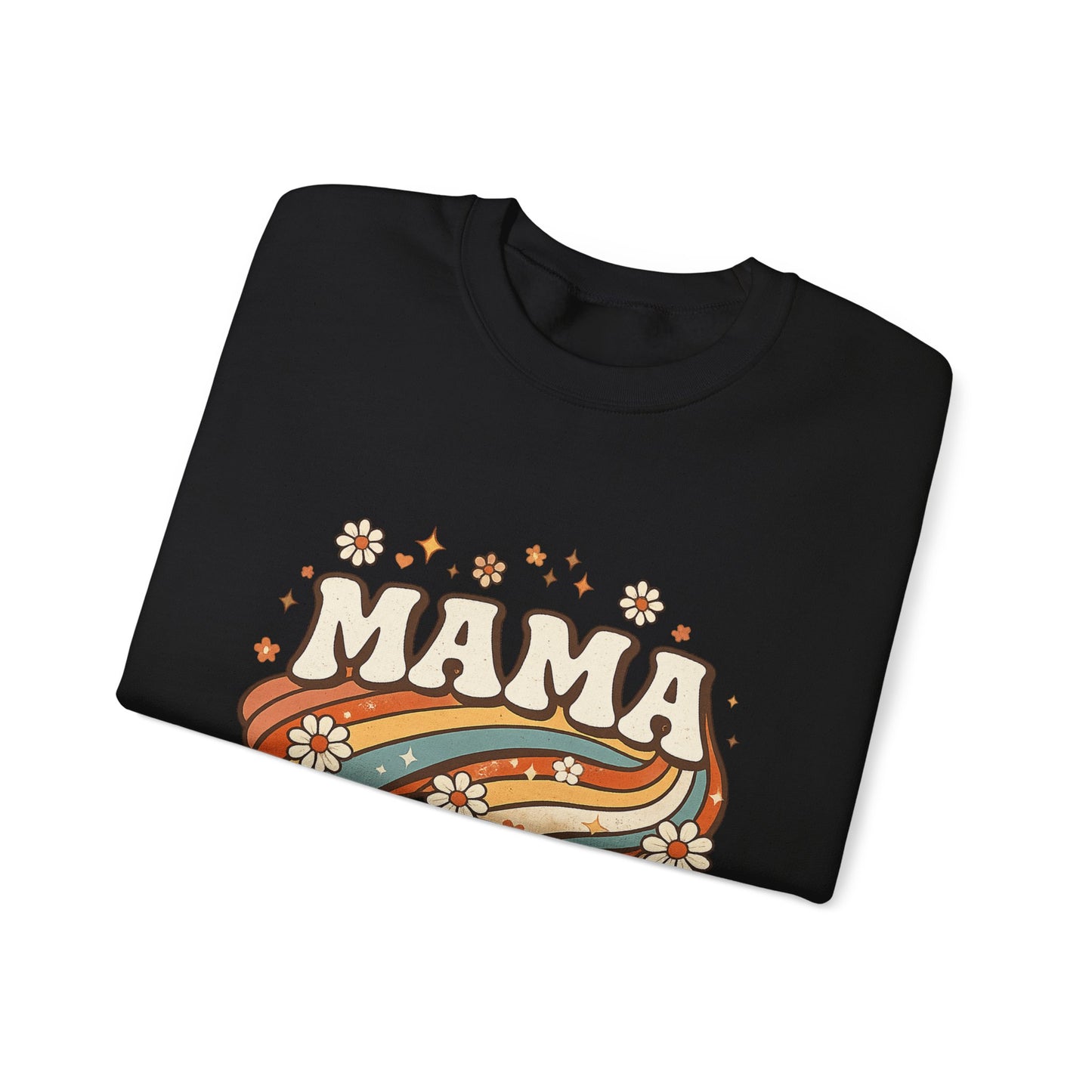 Mama Retro Flower Sweatshirt