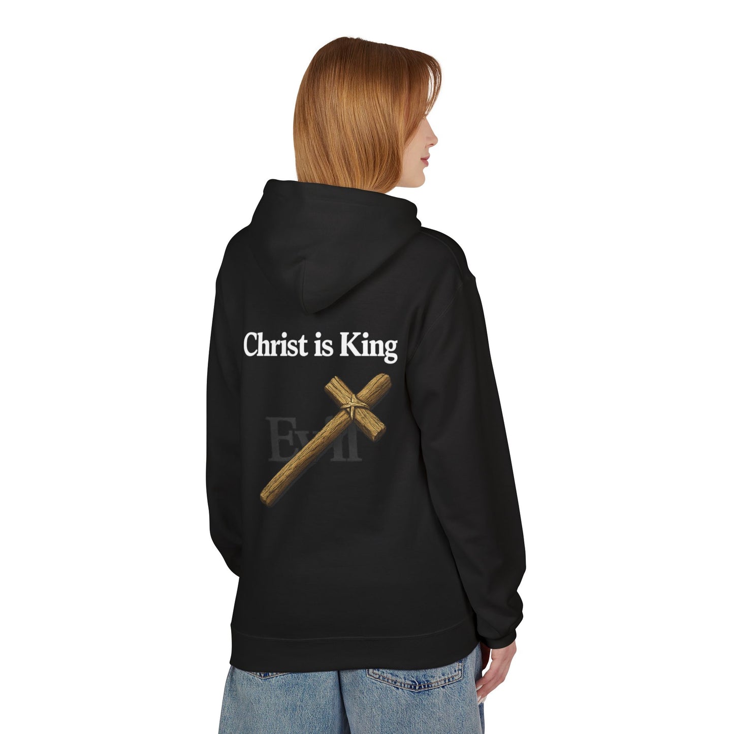 Christ Is King Cross Hoodie